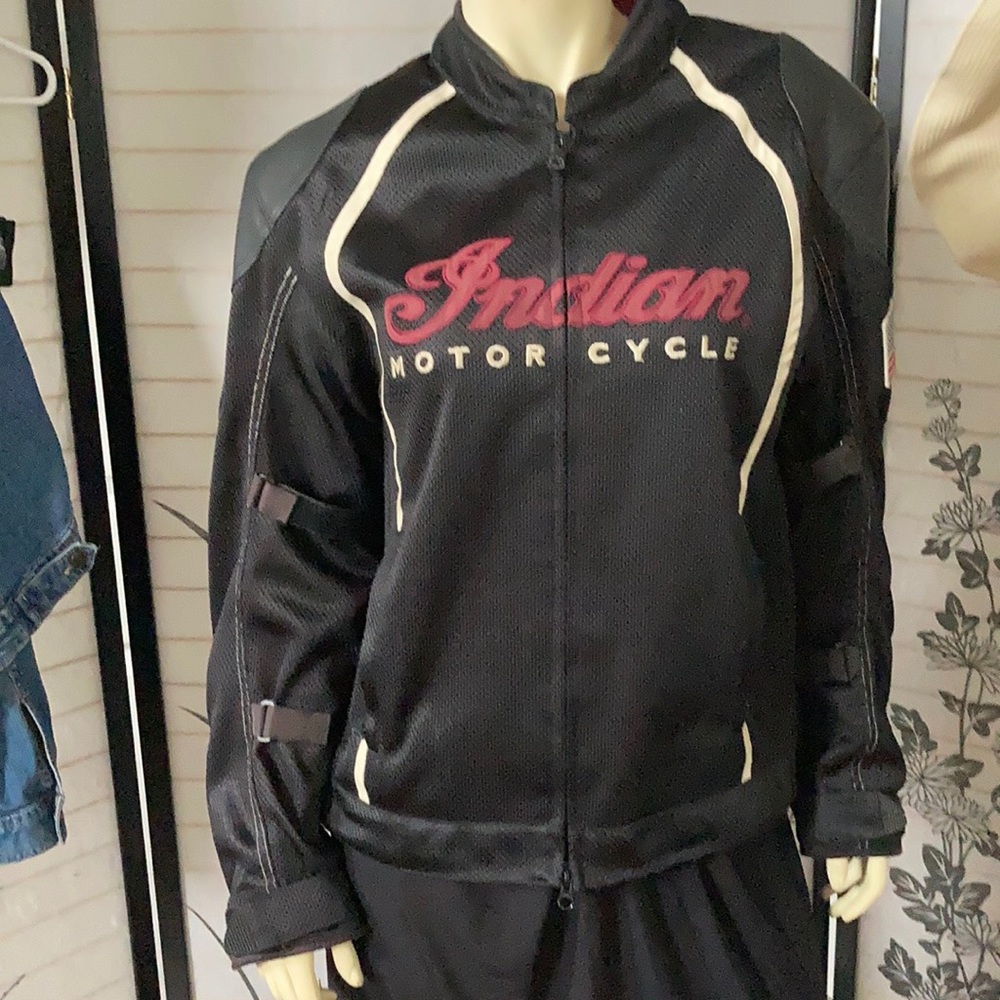 Indian Motorcycle Jacket with Kevlar elbows